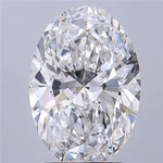 2.29ct Oval Lab Grown Diamond (Colour D, Clarity VVS2, IGI Certified)