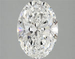 2.30ct Oval Lab Grown Diamond (Colour F, Clarity VS2, IGI Certified)