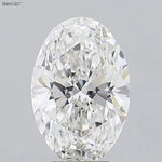 2.30ct Oval Lab Grown Diamond (Colour F, Clarity VVS2, IGI Certified)