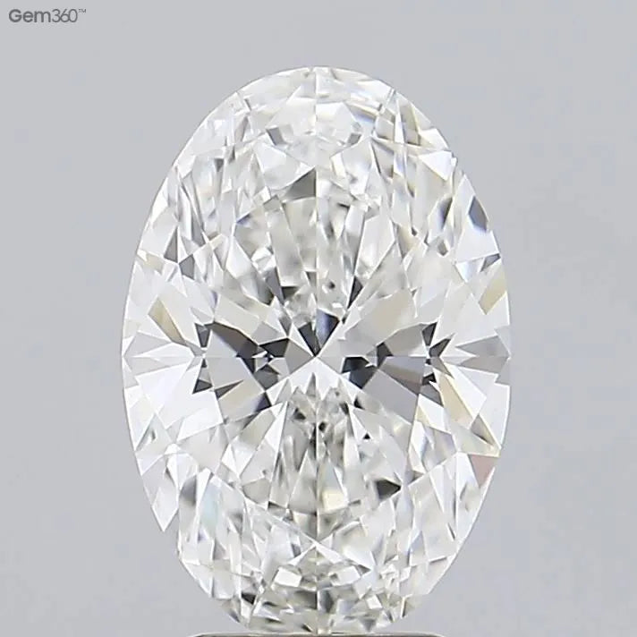 2.30ct Oval Lab Grown Diamond (Colour F, Clarity VVS2, IGI Certified)