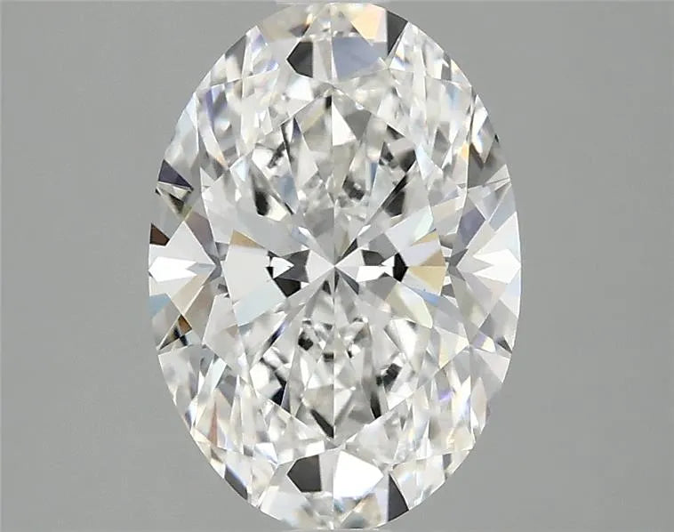 2.37ct Oval Lab Grown Diamond (Colour F, Clarity VVS2, IGI Certified)