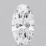 2.39ct Oval Lab Grown Diamond (Colour D, Clarity VVS2, IGI Certified)