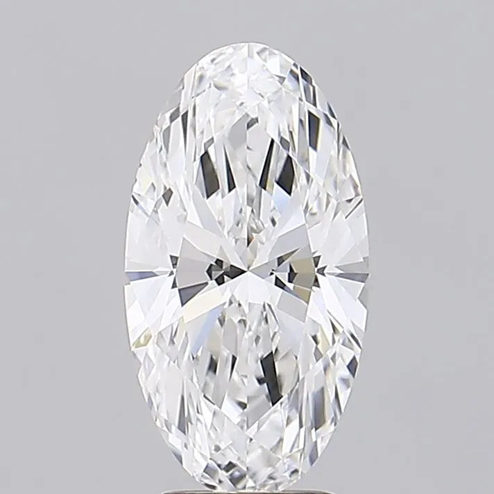 2.39ct Oval Lab Grown Diamond (Colour D, Clarity VVS2, IGI Certified)