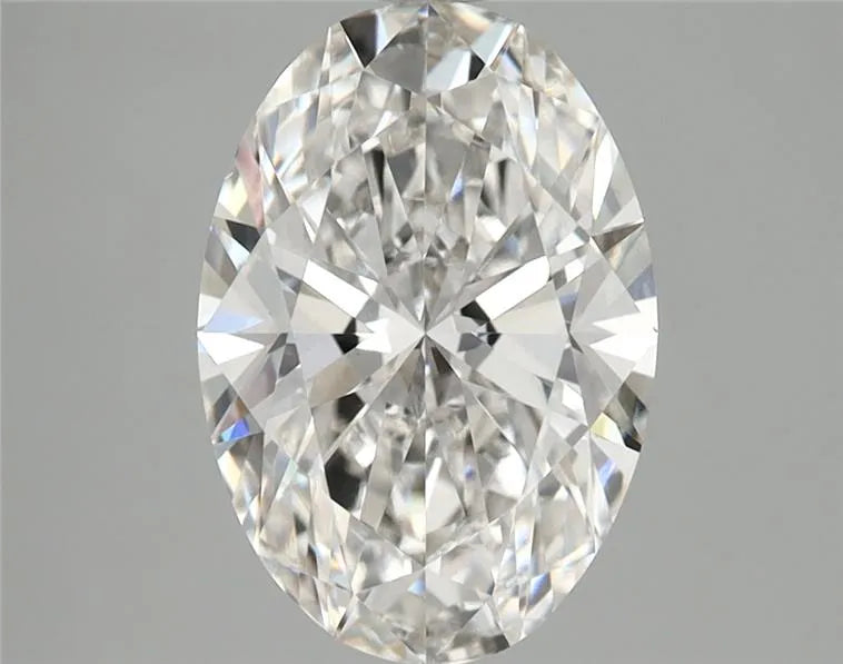2.41ct Oval Lab Grown Diamond (Colour F, Clarity VVS2, IGI Certified)