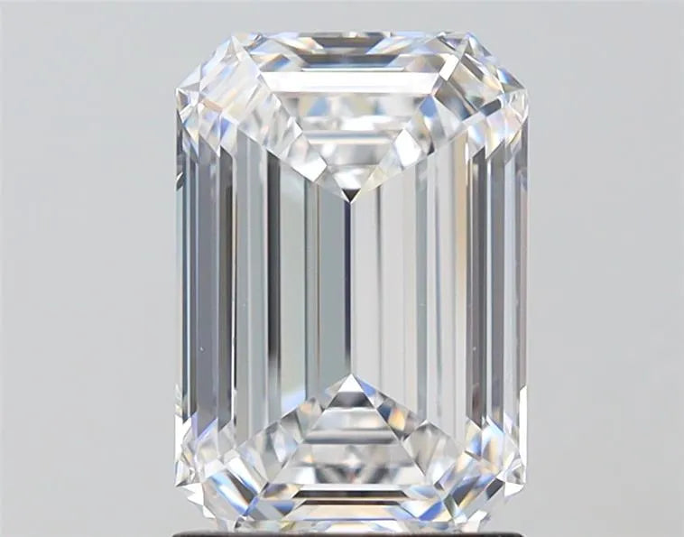 2.42ct Emerald Lab Grown Diamond (Colour D, Clarity VVS1, GIA Certified)