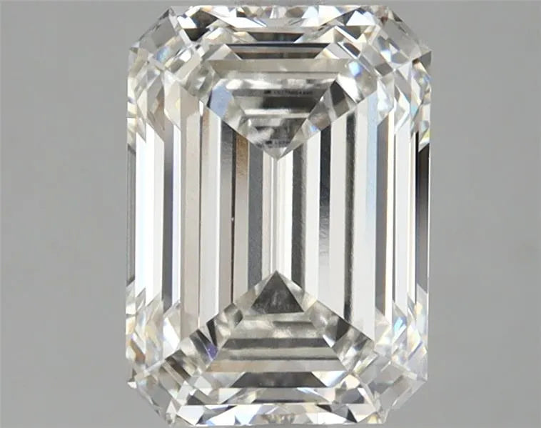 2.45ct Emerald Lab Grown Diamond (Colour F, Clarity VVS1, IGI Certified)