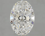 2.45ct Oval Lab Grown Diamond (Colour D, Clarity VVS1, Cut EX, IGI Certified)