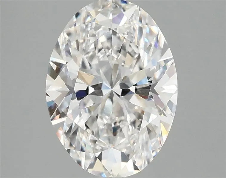 2.45ct Oval Lab Grown Diamond (Colour E, Clarity VS2, IGI Certified)