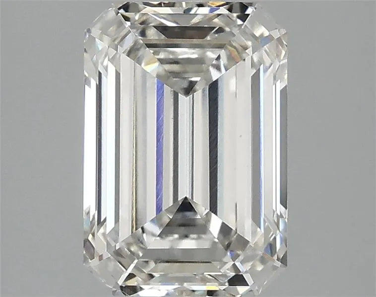 2.49ct Emerald Lab Grown Diamond (Colour G, Clarity VS1, IGI Certified)