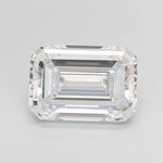 2.50ct Emerald Lab Grown Diamond (Colour D, Clarity VVS2, Cut EX, IGI Certified)