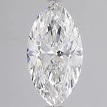2.50ct Marquise Lab Grown Diamond (Colour E, Clarity VS2, IGI Certified)