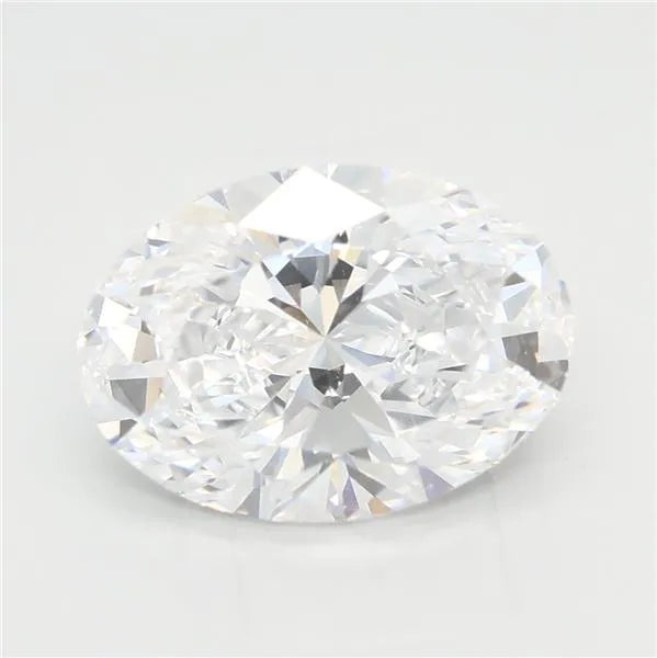 2.50ct Oval Lab Grown Diamond (Colour D, Clarity FL, IGI Certified)