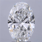 2.50ct Oval Lab Grown Diamond (Colour D, Clarity VVS1, IGI Certified)