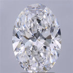 2.50ct Oval Lab Grown Diamond (Colour D, Clarity VVS2, IGI Certified)