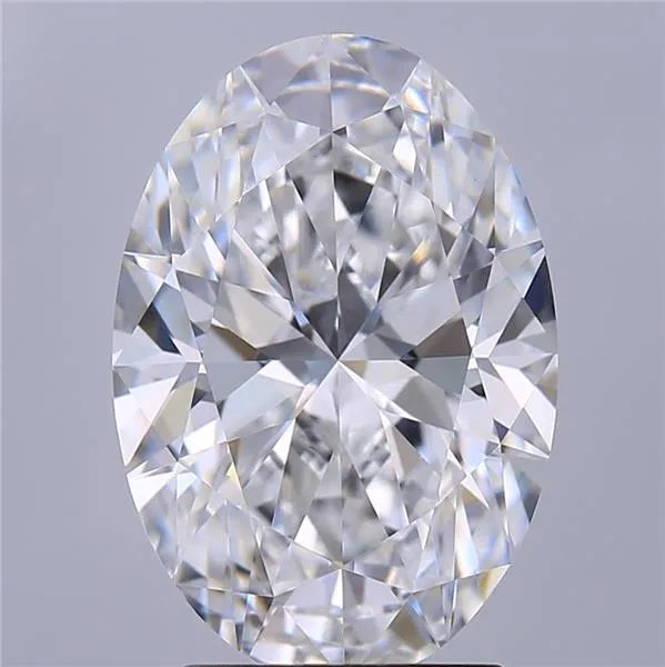 2.50ct Oval Lab Grown Diamond (Colour D, Clarity VVS2, IGI Certified)