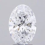 2.50ct Oval Lab Grown Diamond (Colour E, Clarity IF, IGI Certified)