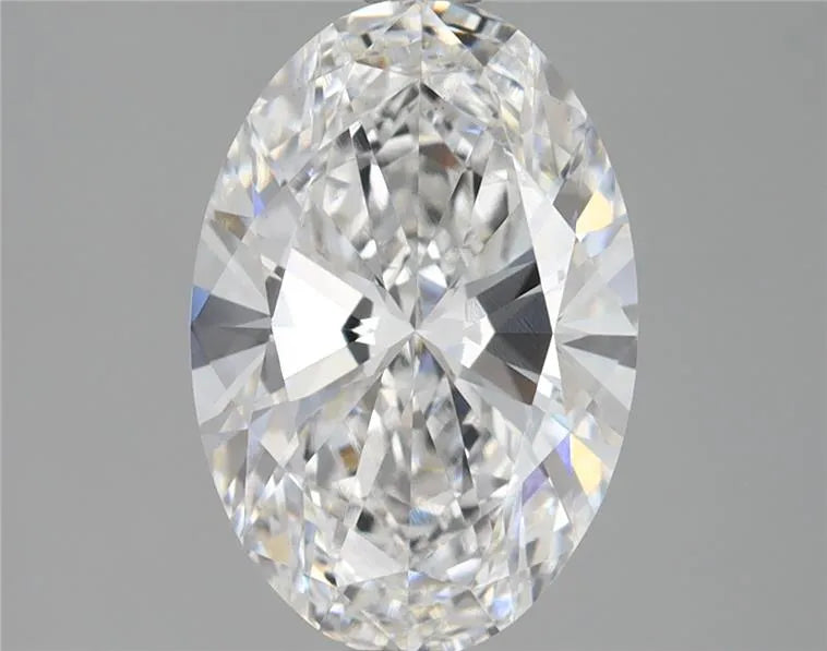 2.50ct Oval Lab Grown Diamond (Colour E, Clarity VS1, IGI Certified)