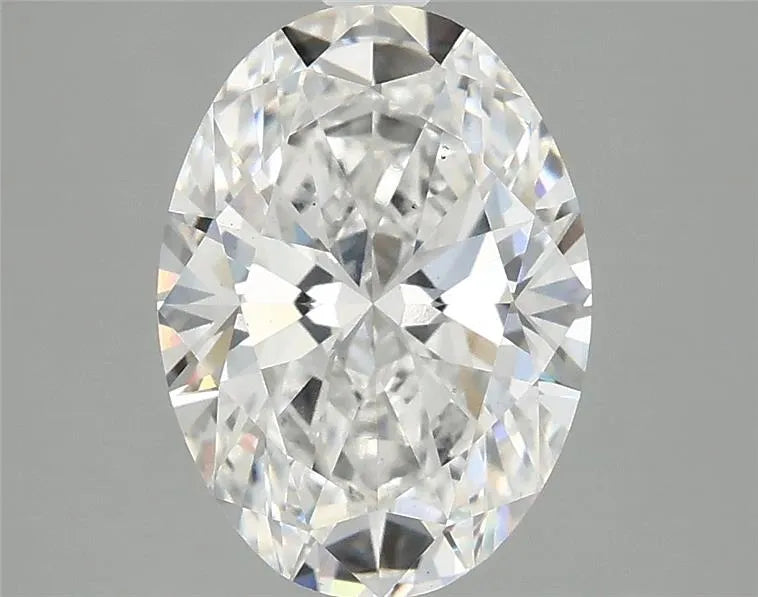 2.50ct Oval Lab Grown Diamond (Colour E, Clarity VS2, IGI Certified)