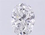 2.50ct Oval Lab Grown Diamond (Colour E, Clarity VS2, IGI Certified)