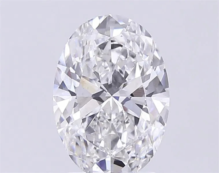 2.50ct Oval Lab Grown Diamond (Colour E, Clarity VS2, IGI Certified)