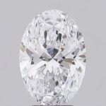 2.50ct Oval Lab Grown Diamond (Colour E, Clarity VVS1, IGI Certified)