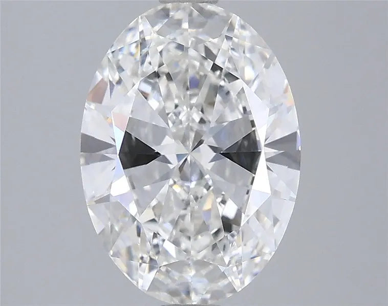 2.50ct Oval Lab Grown Diamond (Colour E, Clarity VVS2, IGI Certified)