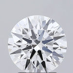 2.50ct Round Lab Grown Diamond (Colour D, Clarity VVS1, Cut ID, IGI Certified)