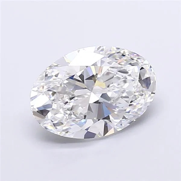 2.51ct Oval Lab Grown Diamond (Colour E, Clarity VVS2, IGI Certified)