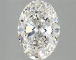 2.51ct Oval Lab Grown Diamond (Colour F, Clarity VS2, IGI Certified)
