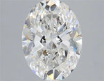 2.51ct Oval Lab Grown Diamond (Colour G, Clarity VS2, IGI Certified)