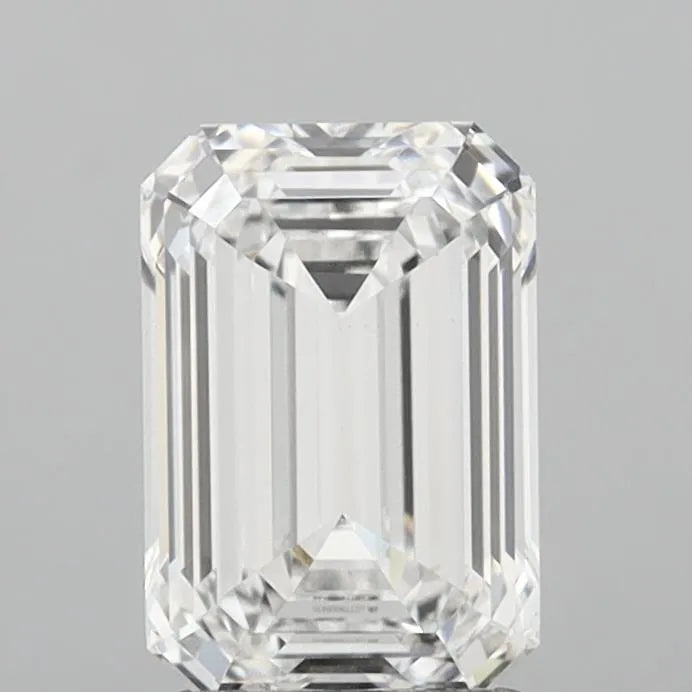 2.52ct Emerald Lab Grown Diamond (Colour E, Clarity VVS1, IGI Certified)