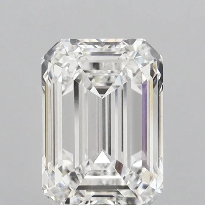 2.53ct Emerald Lab Grown Diamond (Colour E, Clarity VVS2, IGI Certified)