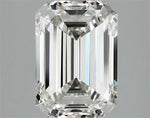 2.53ct Emerald Lab Grown Diamond (Colour H, Clarity VS1, IGI Certified)