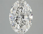 2.53ct Oval Lab Grown Diamond (Colour G, Clarity VS1, IGI Certified)