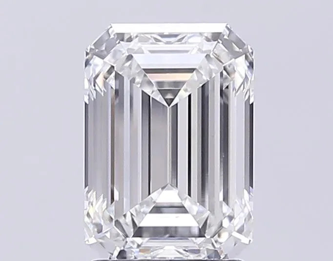 2.55ct Emerald Lab Grown Diamond (Colour F, Clarity VS1, IGI Certified)