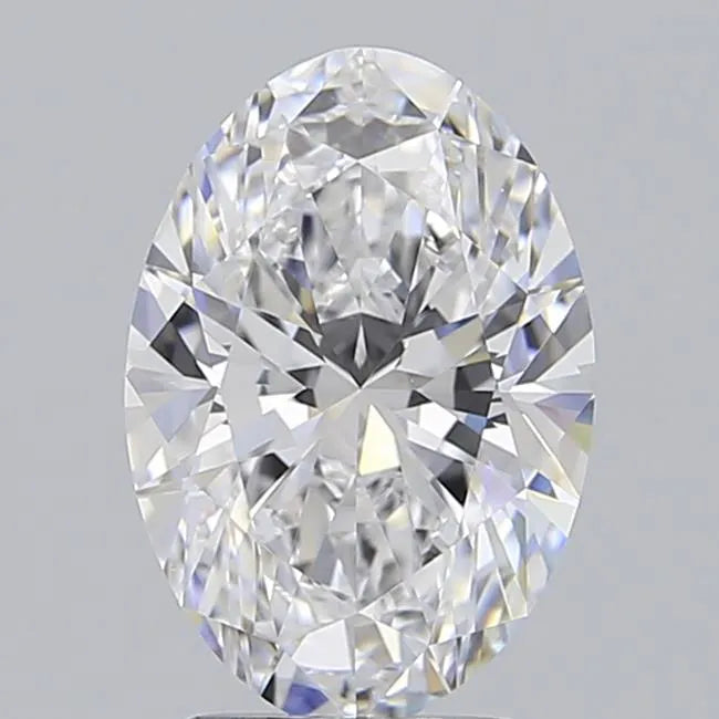 2.55ct Oval Lab Grown Diamond (Colour D, Clarity IF, IGI Certified)