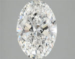 2.55ct Oval Lab Grown Diamond (Colour F, Clarity VS2, IGI Certified)