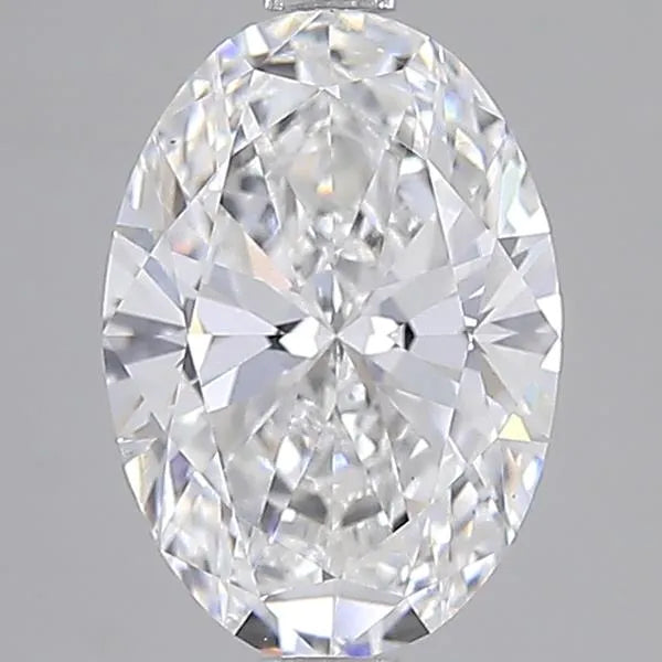 2.56ct Oval Lab Grown Diamond (Colour D, Clarity VS2, IGI Certified)