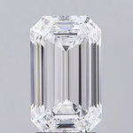 2.57ct Emerald Lab Grown Diamond (Colour E, Clarity VVS1, IGI Certified)