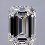 2.58ct Emerald Lab Grown Diamond (Colour F, Clarity VVS1, IGI Certified)