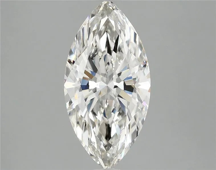 2.58ct Marquise Lab Grown Diamond (Colour G, Clarity VVS2, IGI Certified)