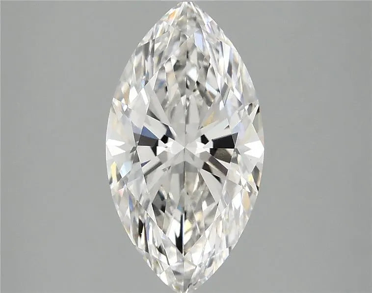 2.63ct Marquise Lab Grown Diamond (Colour G, Clarity VS2, IGI Certified)