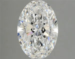 2.63ct Oval Lab Grown Diamond (Colour D, Clarity VVS1, IGI Certified)