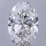 2.64ct Oval Lab Grown Diamond (Colour D, Clarity VVS2, IGI Certified)