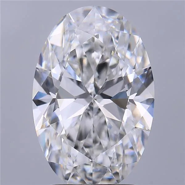 2.64ct Oval Lab Grown Diamond (Colour D, Clarity VVS2, IGI Certified)