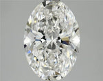 2.65ct Oval Lab Grown Diamond (Colour F, Clarity VS1, IGI Certified)