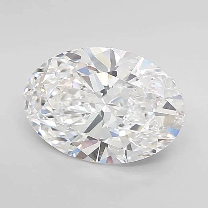 2.66ct Oval Lab Grown Diamond (Colour D, Clarity VVS2, Cut EX, IGI Certified)