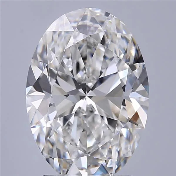 2.66ct Oval Lab Grown Diamond (Colour E, Clarity VVS1, IGI Certified)