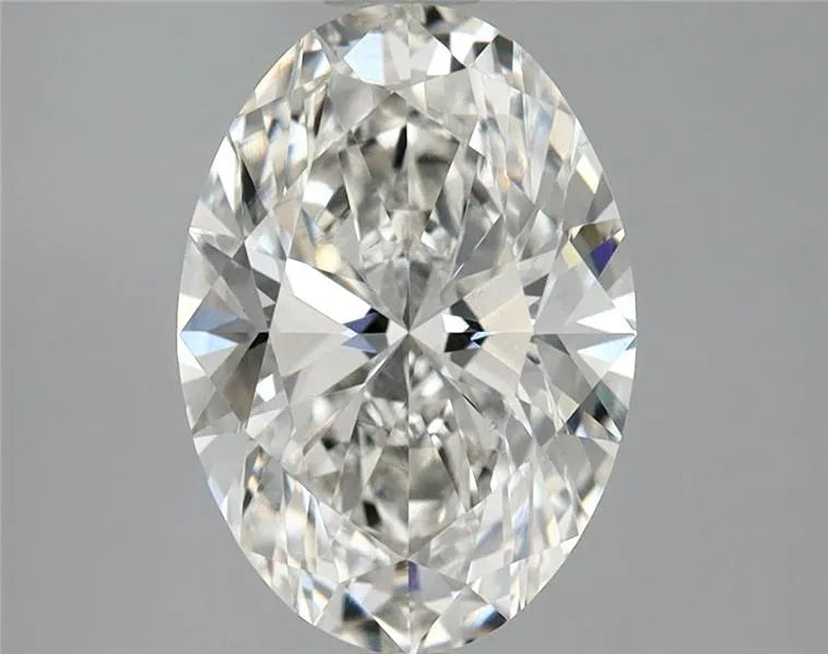 2.67ct Oval Lab Grown Diamond (Colour G, Clarity VS2, IGI Certified)
