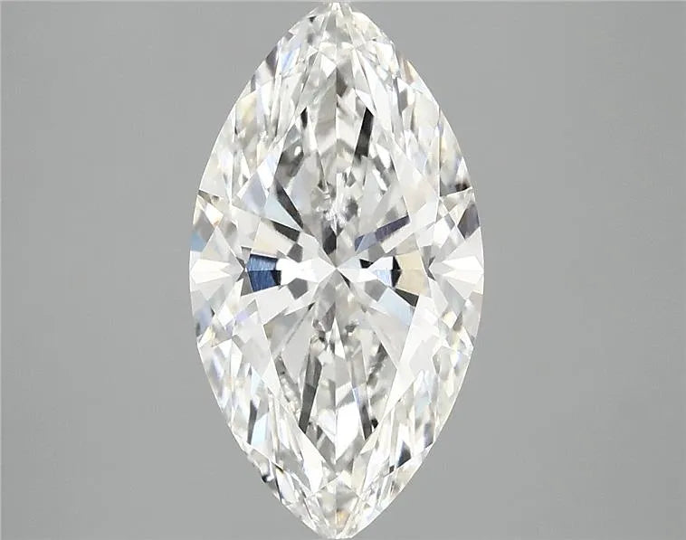 2.70ct Marquise Lab Grown Diamond (Colour G, Clarity VVS2, IGI Certified)